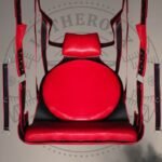 Red Leather Adult Sling Swing