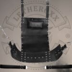 Black Leather BDSM Sling