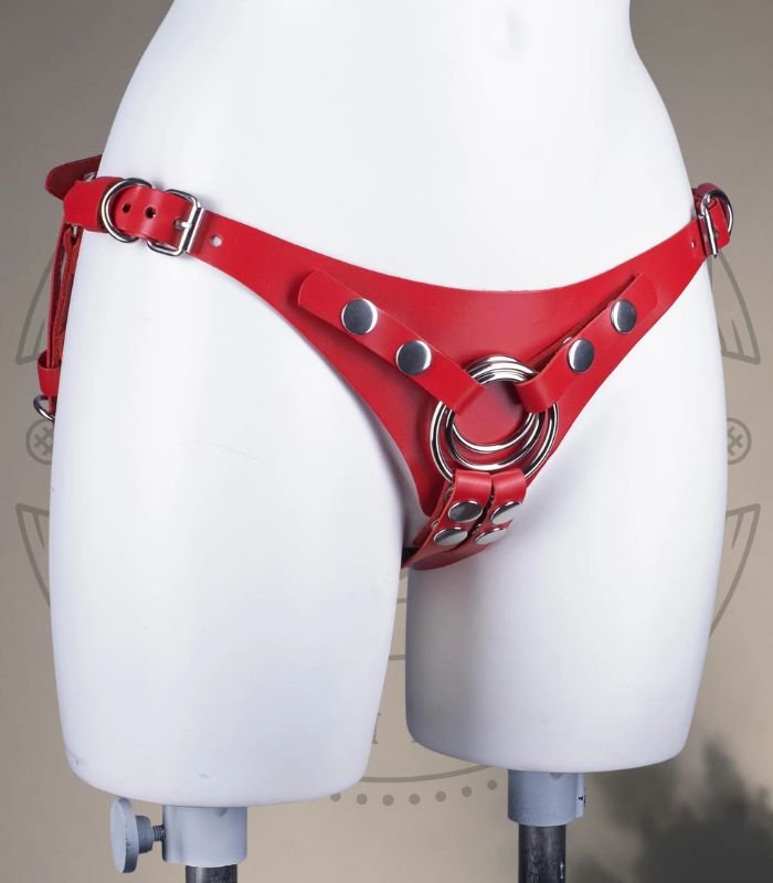 Leather Strap-On Harness