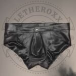 Lambskin Leather Briefs