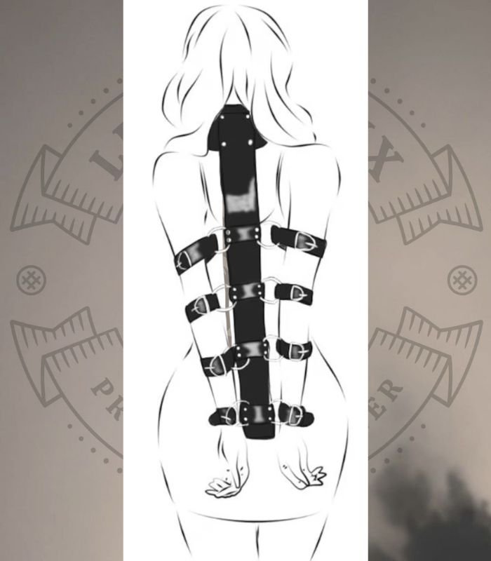 BDSM Leather Harness