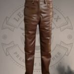 Brown Leather Trousers