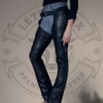 Leather Biker Chaps