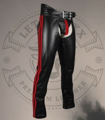 Leather Biker Chaps