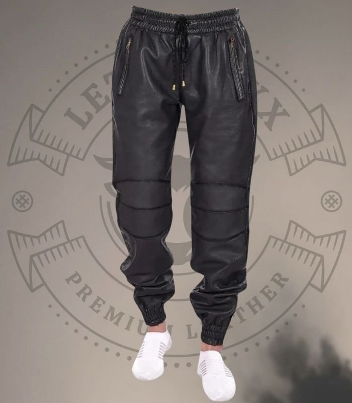 Leather Biker Pants (1) Leather Biker Pants