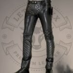 Leather Biker Pants
