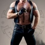 Leather Biker Vest