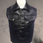 Leather Biker Vest