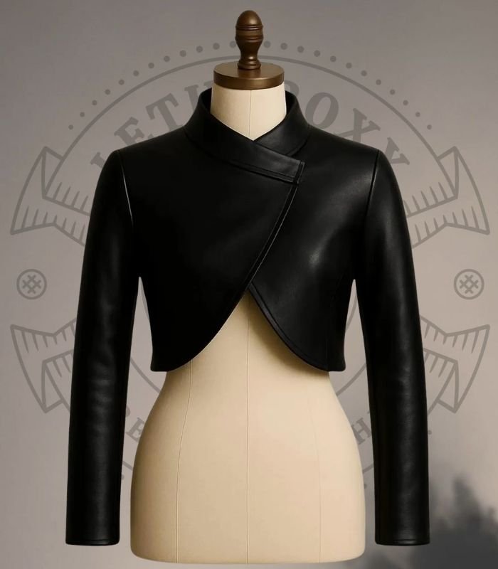 Leather Blazer Jacket (1) Leather Blazer Jacket