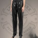 Leather Jogger Pants