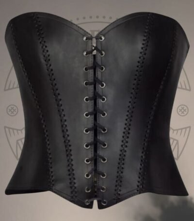 Leather Quilted Corset