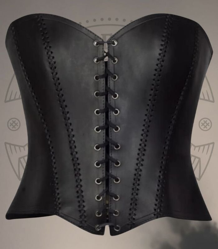Leather Quilted Corset