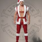Leather Santa Costume
