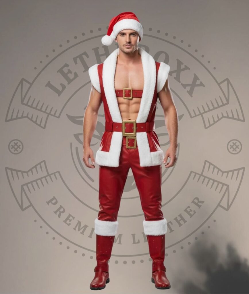 Leather Santa Costume