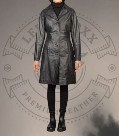 Leather Trench Coat