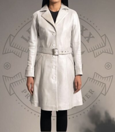 Leather Trench Coat