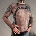 Men’s Leather Chest Harness