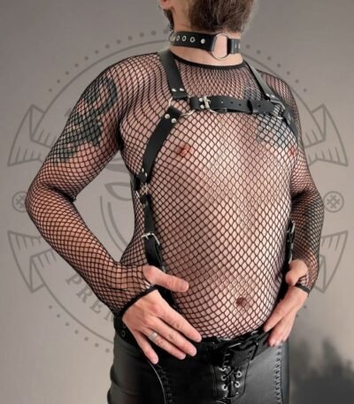 Men’s Leather Chest Harness