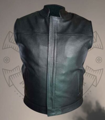 Men's Leather Vest
