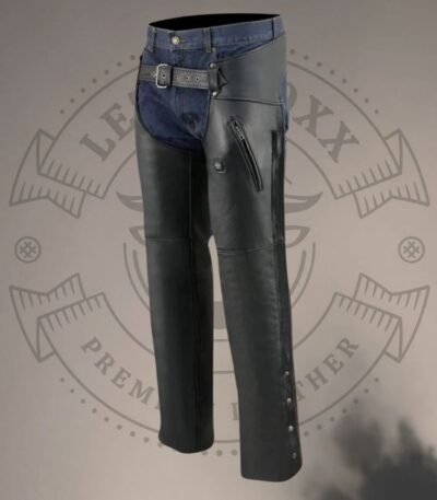 Leather Motorcycle Chaps
