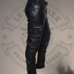 Quilted Leather Pants
