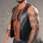 Quilted Leather Vest