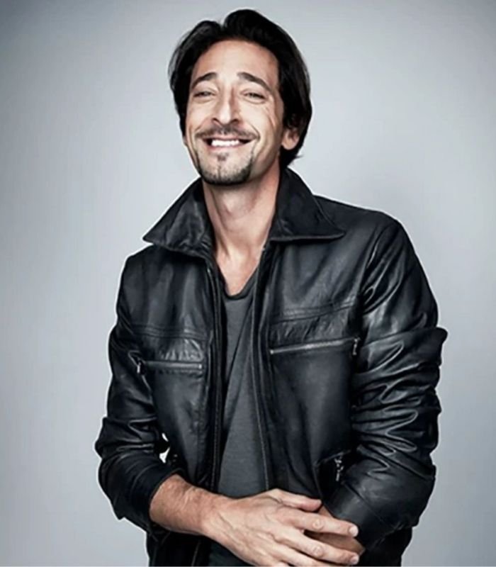 Adrein Brody Black Leather
