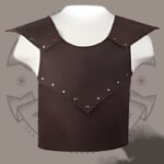 Classic Brown Leather Chest Armor